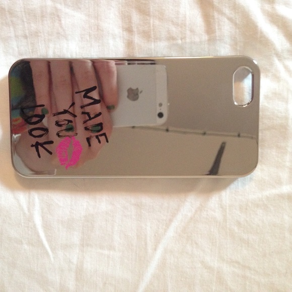reflective iphone 5 case (made you look) - Picture 2 of 2