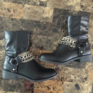 PRICE REDUCED Black bebe boots