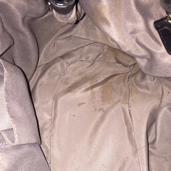 Coach- Lg Black Baguette Bag (LIKE NEW EXTERIOR) - Picture 4 of 4