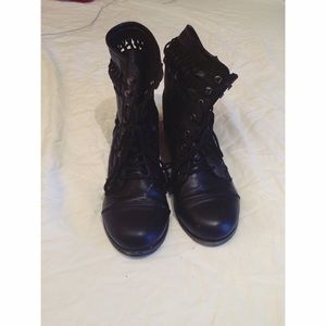 Black Combat Boots