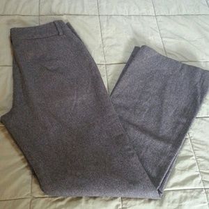 Perfect for Fall!   Gray Wool Dress Pants