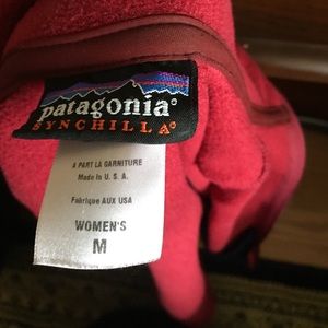 Patagonia Womens Red