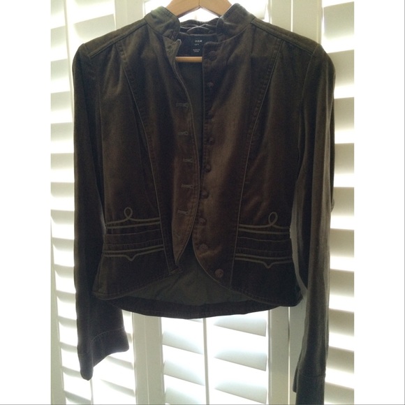 Brown/dark olive jacket
