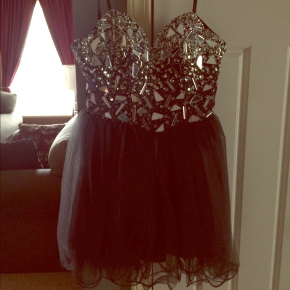 Homecoming Gray Dress