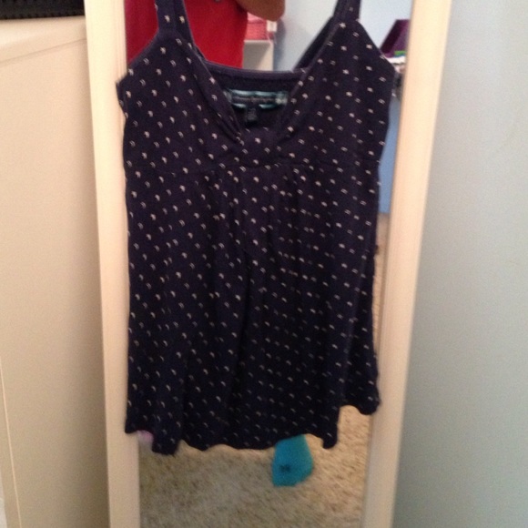 Blue tank