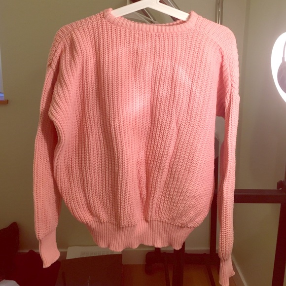 America apparel pink sweater