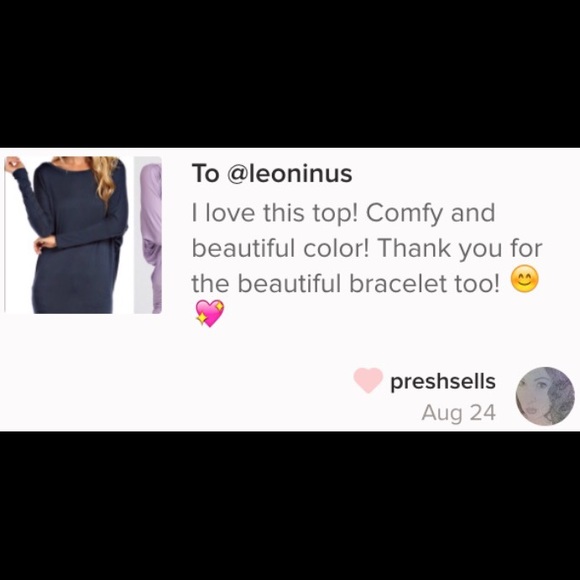 💙💜Soft & Stretchy Dolman Sleeve Top - Picture 2 of 2