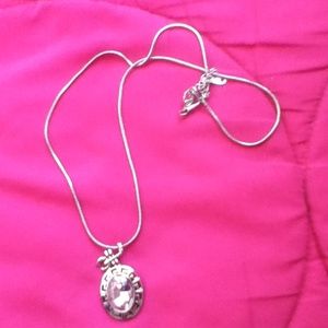 Fashion constellation crystal necklace