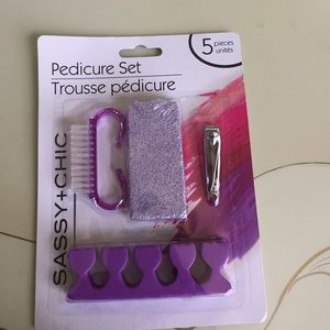 Purple pedicure set!!