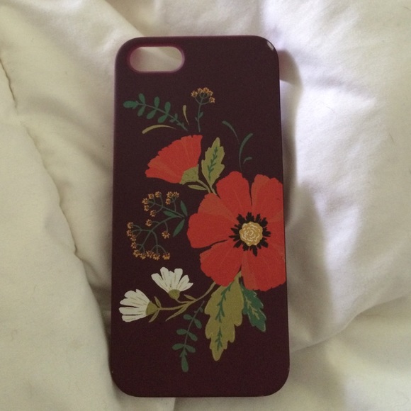 iPhone 5/5s flower case