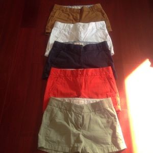 Jcrew chino brokein shorts set