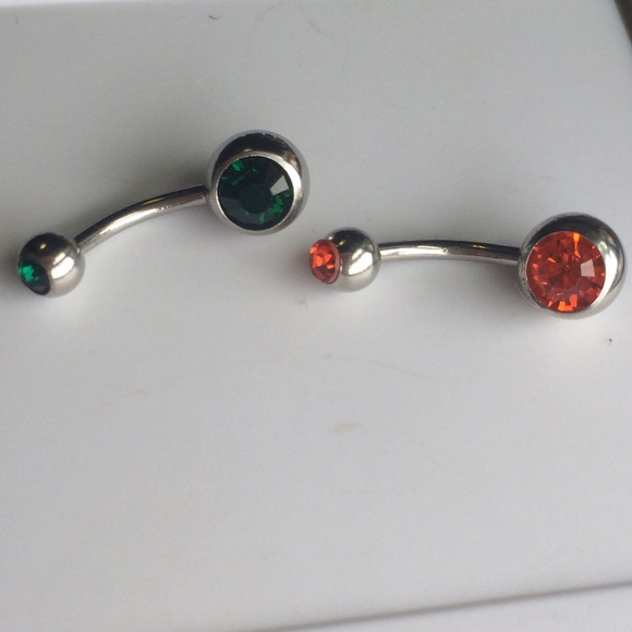 5 pack belly button ring bundle! - Picture 3 of 4