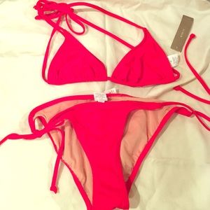 New with tags red bikini