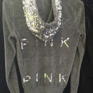 PINK Victoria secret zip up Sweatshirt