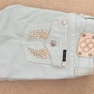 Light Blue Miss Me Jeans