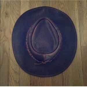 On Hold- Free People by Henschal leather hat