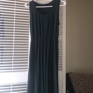 Hunter Green Maxi Dress