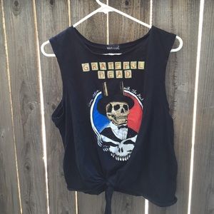 wet seal- Grateful Dead muscle tee