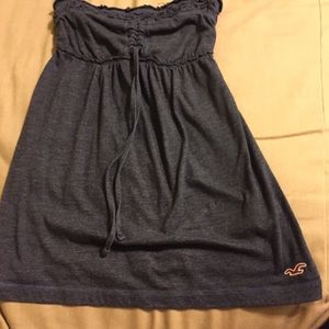 Xs Hollister strapless shirt