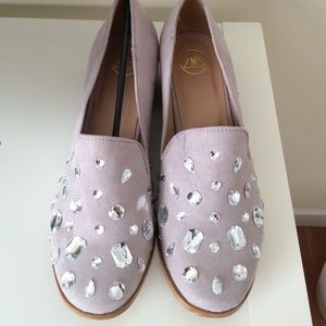 Brand New Bedazzled Loafers