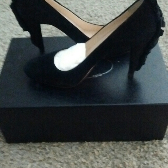 Prada Black Suede Shoes - Picture 1 of 1