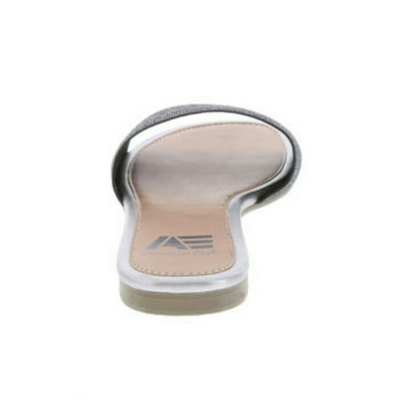 Metallic Slide Sandals - Picture 3 of 4