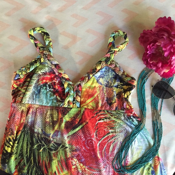 Fun Floral Maxi Dress