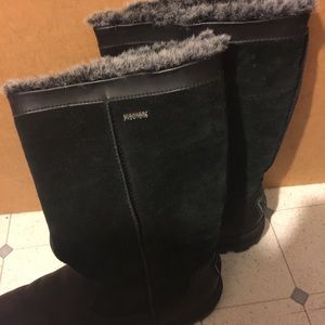 Sketcher black winter boots