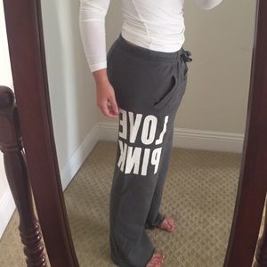 VICTORIA'S SECRET PINK Gray Sweatpants Size XS