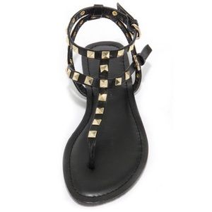 Studded thong sandals