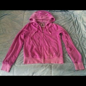 VGUC Pink by Victoria Secret Zip Up Hoodie