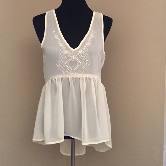 Anthropologie hi lo blouse