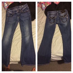 Miss me pants, size 27 boot cut