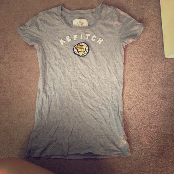 grey Abercrombie&Fitch shirt SIZE SMALL