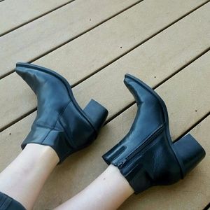 Vintage Leather Western Boots