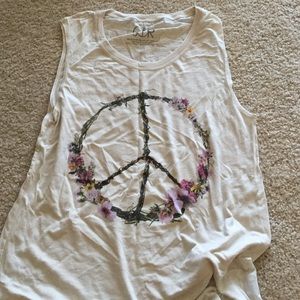 Cha Sor Peace Sign Tank