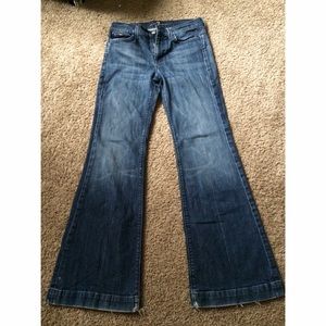 Wide Leg Jean Pants