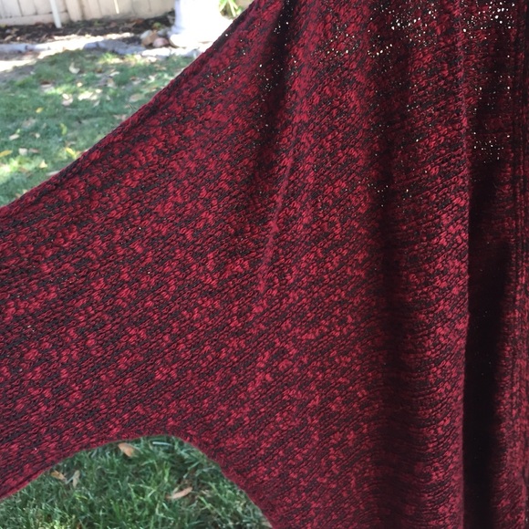 Long Red Cardigan - Picture 3 of 4