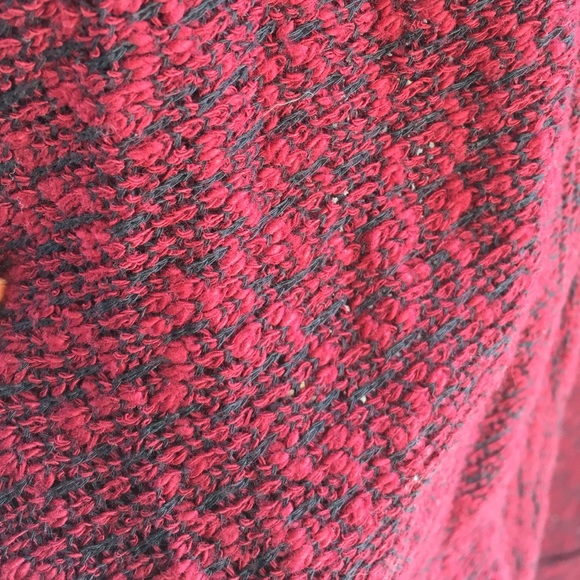 Long Red Cardigan - Picture 4 of 4