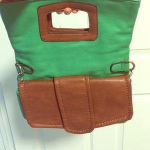 Green purse