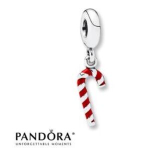 Candy cane Pandora charm