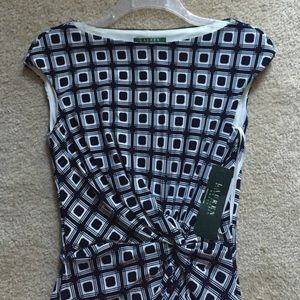 Navy Lauren Ralph Lauren dress. Taking offers