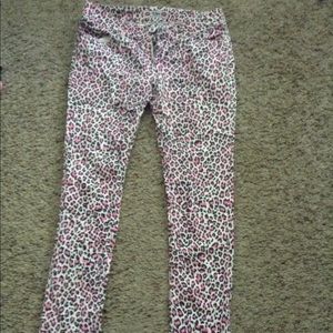 Leopard Print Jeans