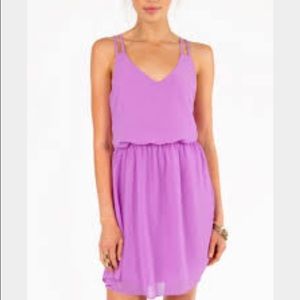 Lavender tobi dress