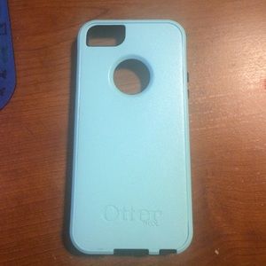 Teal, two part, iPhone 5/5s Otter Box case