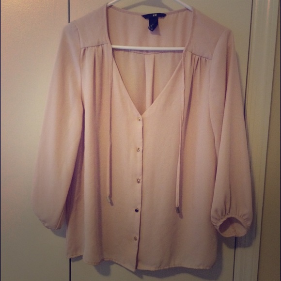 H&m light pink shirt - Picture 1 of 1