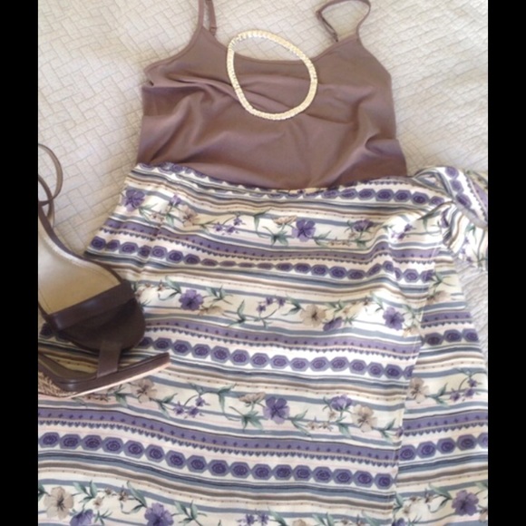 Bridgetown Collection Dresses & Skirts - Silk Wrap Midi Skirt