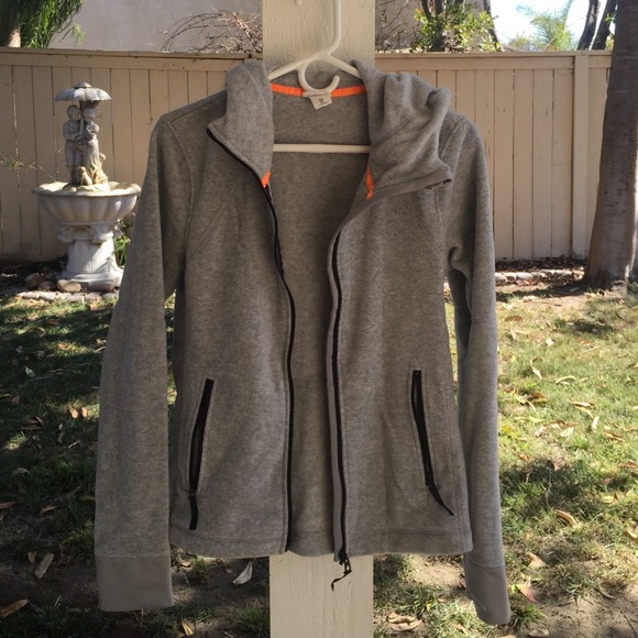 Athletic Gray Hooded Sweater from H&M
