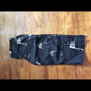 CHICOS size 3 capris Xl black