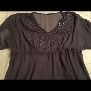 HOLD for whiteck1- Sheer grey top